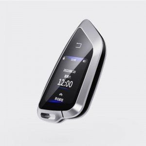 Интелигентен ключ за автомобил LCD, надстройка без ключ, автоматично заключване&Отключване на дистанционно стартиране на автомоб...