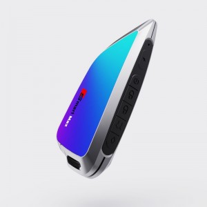 Интелигентен ключ за автомобил LCD, надграждане на ключ без ключ, ключ за синя кола Автоматично заключване&Отключване на дистанцио...