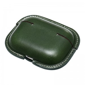 Нов защитен случай на Apple Airpods Pro2, военно зелено цветово съвпадение на телешки интегриран защитен калъф, Bluetooth слушалка за катастр...