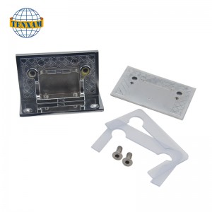 Двустранна квадратна стъклена щипка