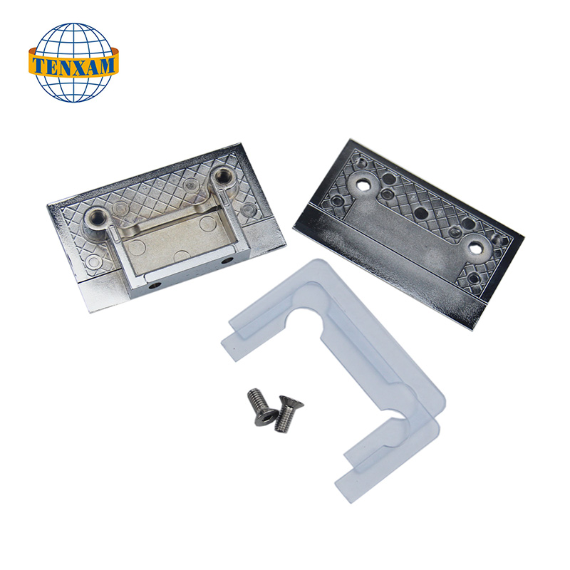 Двойна дупка, наберена от 0 градуса стъклена скоба