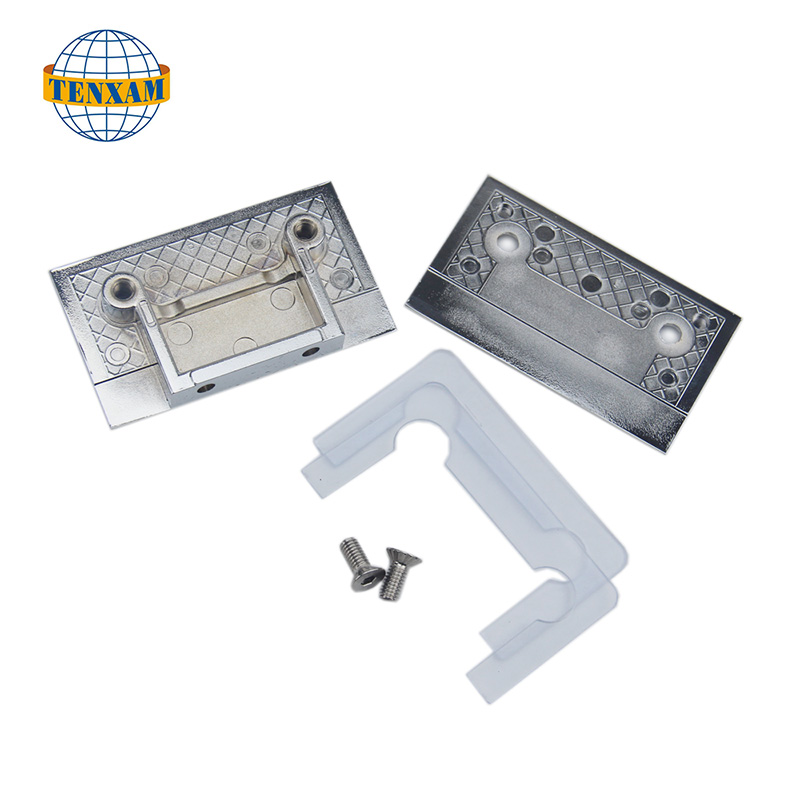 Двойна дупка, сгъстена 180 градуса, фиксираща скоба