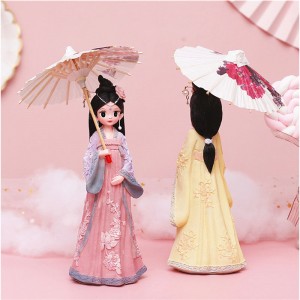 Глупаво момиче с чадър