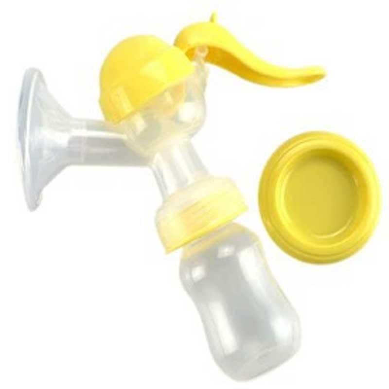 Преносимо силиконово ръководство за бебешко мляко Екстрактор помпа за гърди BPA безплатен модел за печат Хигиена Ръководство за кърмене помпа за хранене