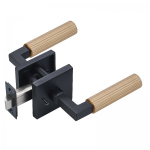 S7132 Висококачествена модерна квадратна ключалка на вратата, тежкотоварна дръжка на лоста на вратата на Design Design