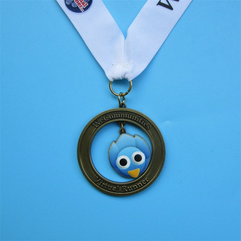 3D Hanger Metal Medals Custom Sports Animal Medal Award