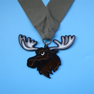 Персонализиран медальон Специален дизайн Вашата собствена медал за спортна сплав с ремък