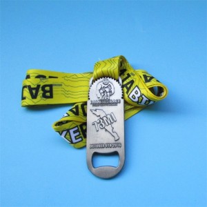 Персонализиран медальон медал с медал с отваряне на бутилки