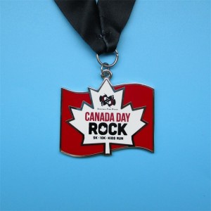 Емайлирани медали персонализирани метални златни сребърни медни медал цветни награди