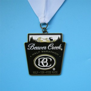Безплатен професионален готин дизайн персонализиран маратон медали празни спортни медали