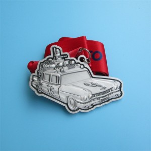 Дизайн на медал за виртуален медал 3D метална закачалка златни медали по поръчка спортен медал