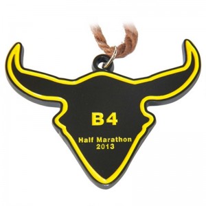 Проектирайте свой собствен празен цинков сплав 3D Gold Award Marathon Running Custom Metal Sport Medal