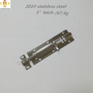 201#latch палец заключване на палеца Заключване на болта болт 201#stainless Steel Latch