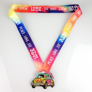 Gag Factory OEM Ексклузивен дизайн Медали с метални медали с медал с лента за метал