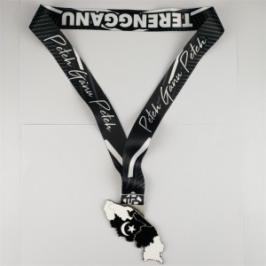 Персонализиран персонализиран Great Honor Awards Metal 3D златен медал за спортни състезания