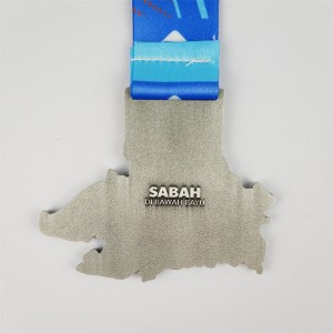 Възпоменателни медали Карта за кастинг на цинкови сплави за награди за корпоративни събития на града