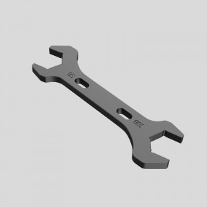 Гаечен ключ на гаечен ключ пристанище Алуминиев алуминиев двоен ключ от глава