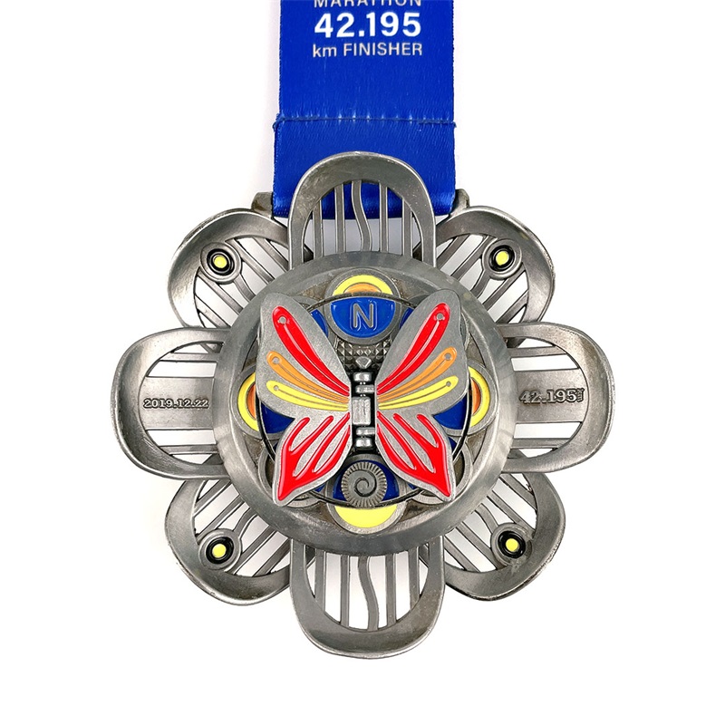 Специален дизайн персонализиран метален гравиран евтин спортен емайл медал медали от актьорски състав