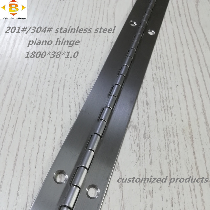 Персонализиран дълъг панта 201#304#дебелина 1,0 мм от неръждаема стомана дебела шарнирна шарнирна шарнира за пиано шарнир на пиано