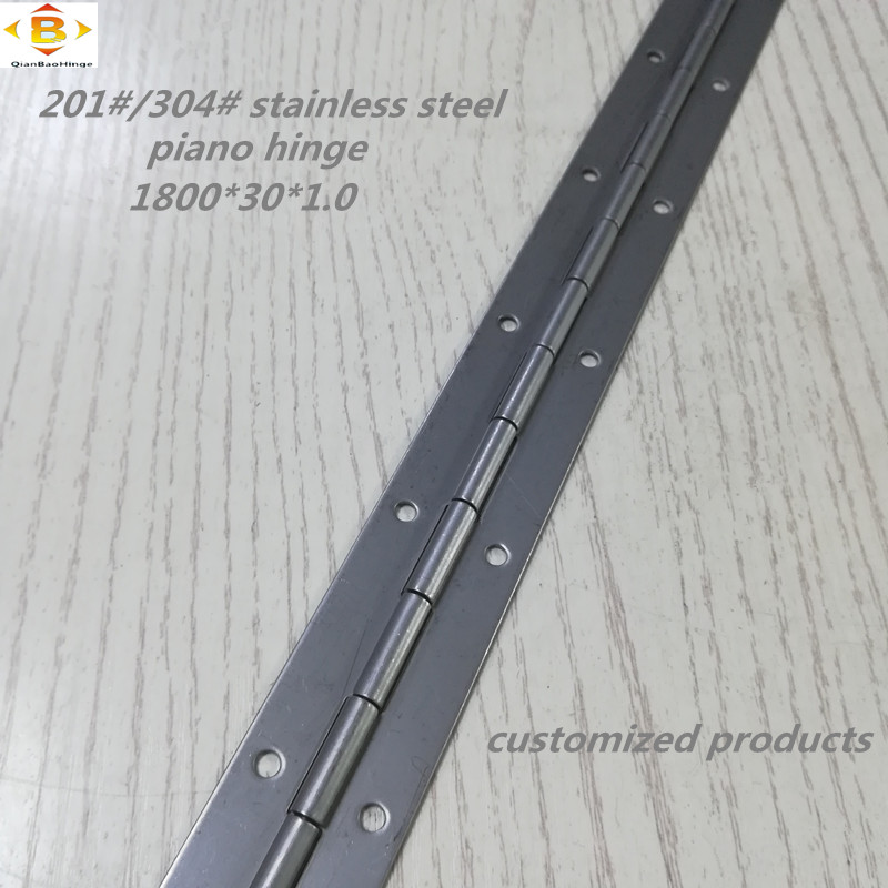 Персонализиран дълъг панта 201#304#дебелина 1,0 мм от неръждаема стомана дебела шарнирна шарнирна шарнира за пиано шарнир на пиано