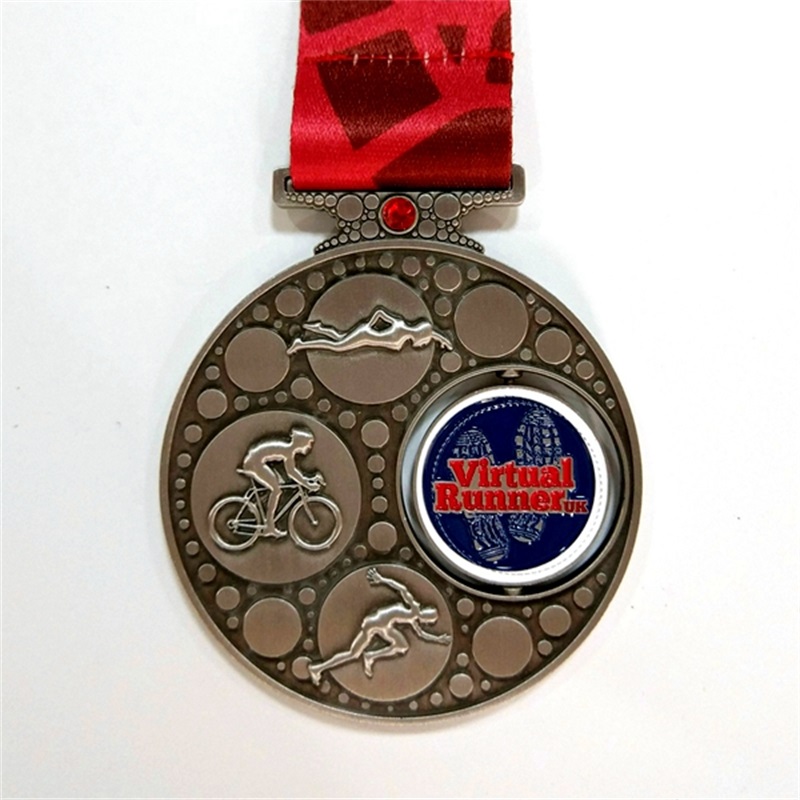 Метални медали за награда за всяка форма на Sports Sports със собствен дизайн 3D лого