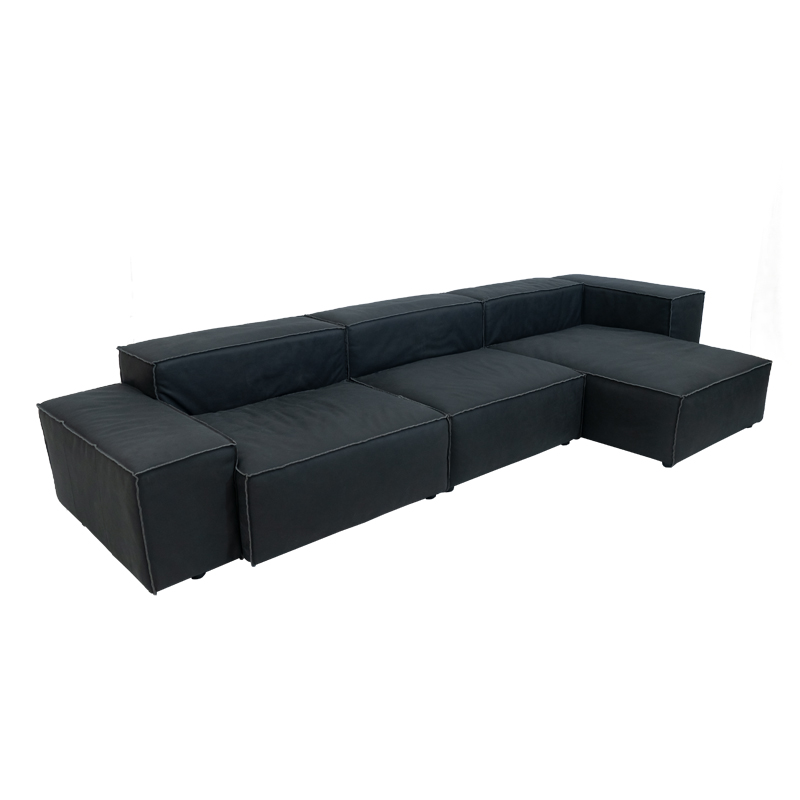 Секционен диван RS957 (черен)