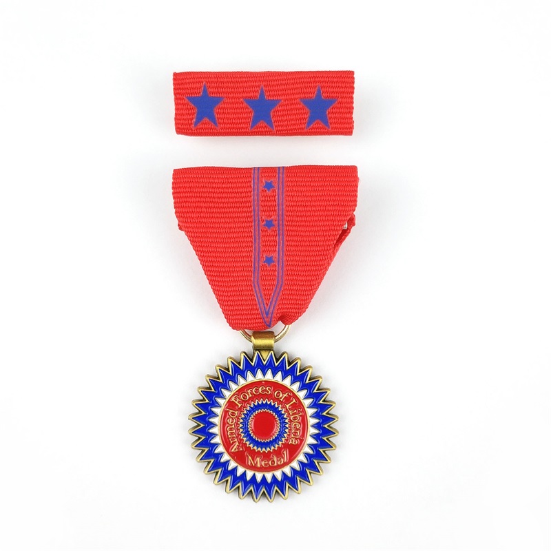 Персонализиран медали от медальон медальон с медал 3D медали за активност и медал за чест на наградите с панделка