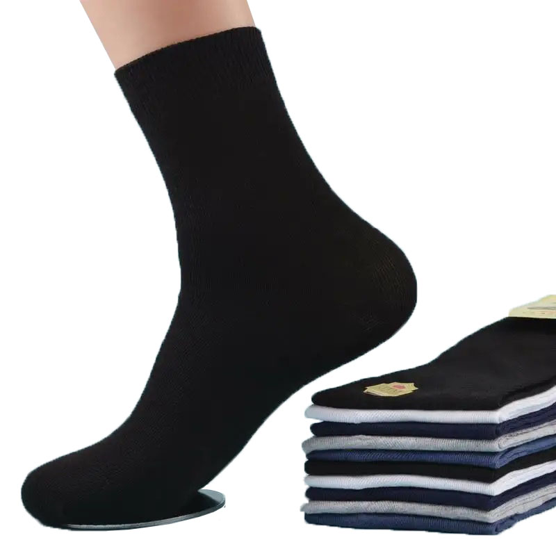 Прости дизайнерски дишащи чорапи персонализирани бизнес мъже чорапи