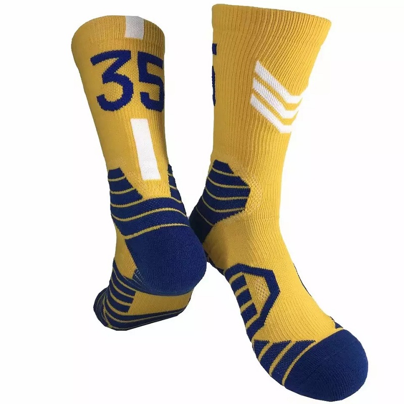 На едро висококачествени екипажи по поръчка дизайн чорапи памучен баскетбол спортни чорапи