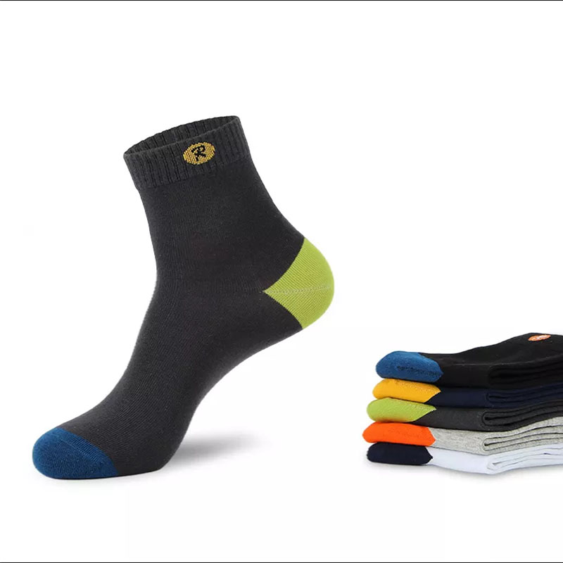 Прости дизайнерски дишащи чорапи персонализирани бизнес мъже чорапи