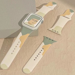 Мека силиконова водоустойчива лента за реплика за подмяна на ленти за iWatch