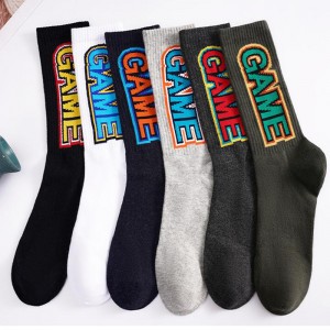 Jacquard Custom Logo Tube Sock Basketball Elites Men Crew Sports Cycleting Thoss