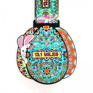 Персонализирани медали за състезания Медали за медальон за метална медальон, персонализиран Дядо Коледа