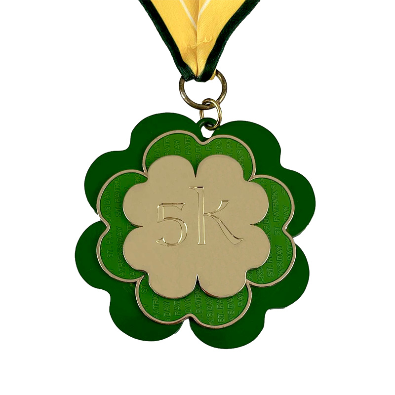 Персонализиран медал за печат християнски медал пътека за бягане на медали
