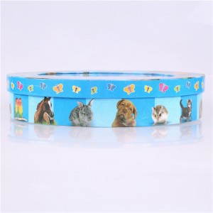 Кутия за цилиндър Персонализирана луксозна кутия с цилиндър Крафт хартиена кутия