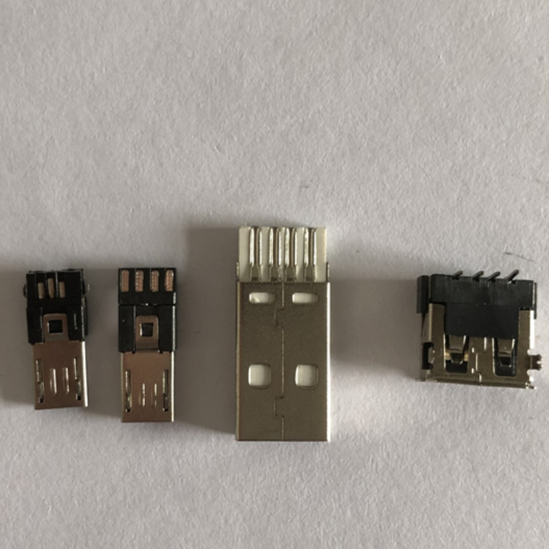 ickel-поставен USB тип A Западно гнездо 3-в-1 PC Adapter