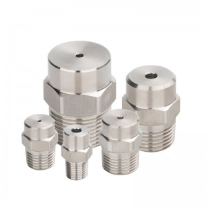 Неръждаема стомана твърда конус дюза за прах и овлажняване с високо и ниско налягане Атомизация Конична дюза Водна мъгла Почиств...