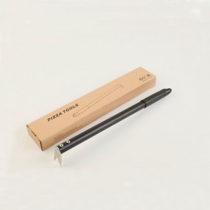 Обръщане на пица вилици Пица Търнър Алуминиева дръжка за печене Здраво за съхранение&прехвърляне на кухня и инструмент за печене...