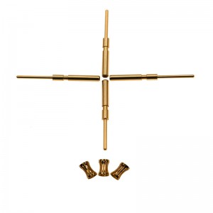 Пружинен щифт и гнездо на короната