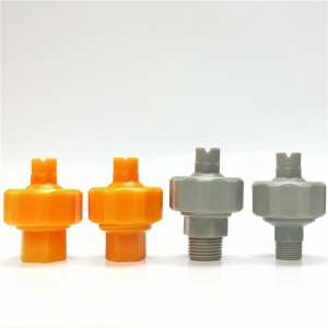 Регулируем конектор на топка съединител Пластмасов регулируем универсална топка за прилепване на пръскачката на пръскане