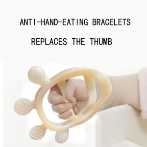 Силиконови бебешки тийнейджърски играчки за бебета 3+месеца, BPA свободна капка-resistant силиконови ръкавици, зъбни играчки за облекч...