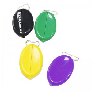 Силиконова торбичка за монети с монети с овални монети, торбичка за мъже/women \\\\ \\\\ \'с верига, силиконова чанта за хранителен клас, ...