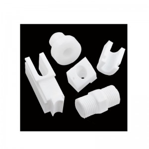 PTFE пластмасови части Отворена плесен Корозия устойчивост Радиационно устойчивост Прецизност Нови енергийни пластмасови части P...