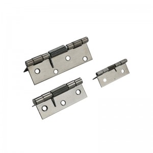 201#stainless стомана пружинна дупе шарнирна врата по -близо панта дървена врата пружина на пантата Автоматична панта за отскок