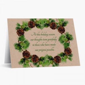 Кафява карта с таг за хартия