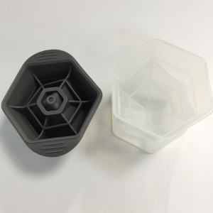 Силиконови ледени форми за многократна употреба и без BPA занаятчийски ледени форми/чудесно за уиски, коктейли, кафе, сода, големи ...