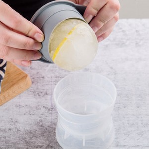 Големи сферични ледени форми, подходящи за уиски, коктейли, напитки ледени форми, многократни за многократна употреба и лесни за ...