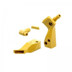 Инженерна пластмаса PAI инжектиране формовъчна инсталация Персонализирана пластмасова форма на черупка PBI инжекционна плесен Пр...