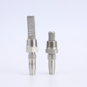 Мощна течна колона спрей дюза хартия за режещо ръбово водна струя игла на иглата