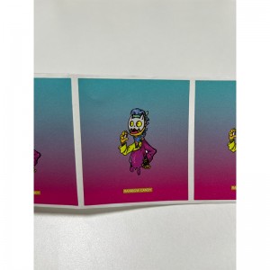 Градиентен замразен стикер